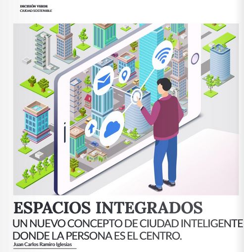 Imagen de una persona interactuando con las tecnologas