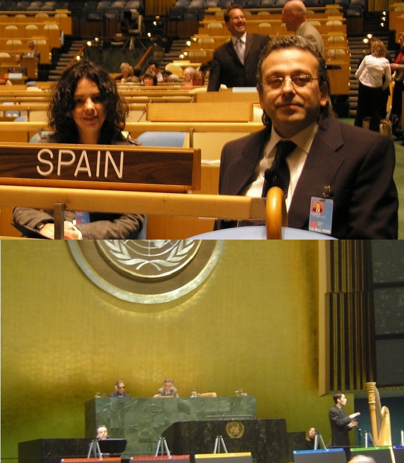 Juan Carlos Ramiro en la ONU