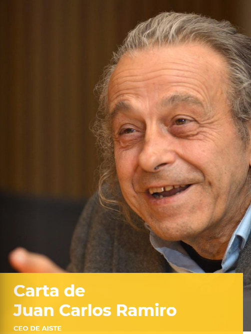 Juan Carlos Ramiro hablando